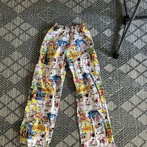 Disney story book pj pants